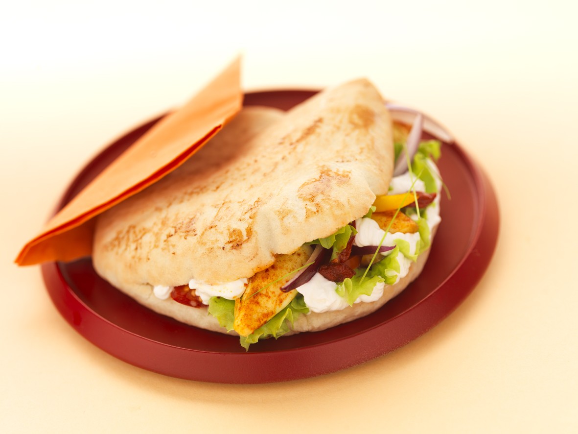 Sandwich Pita Indien Soignon Professionnel