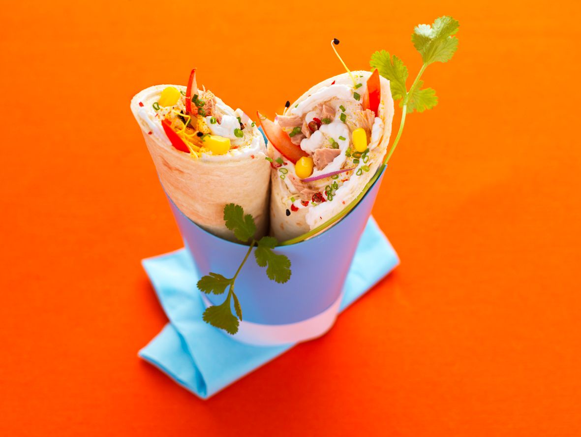 Wrap de la Mer au Thon Recette Eurial FSI