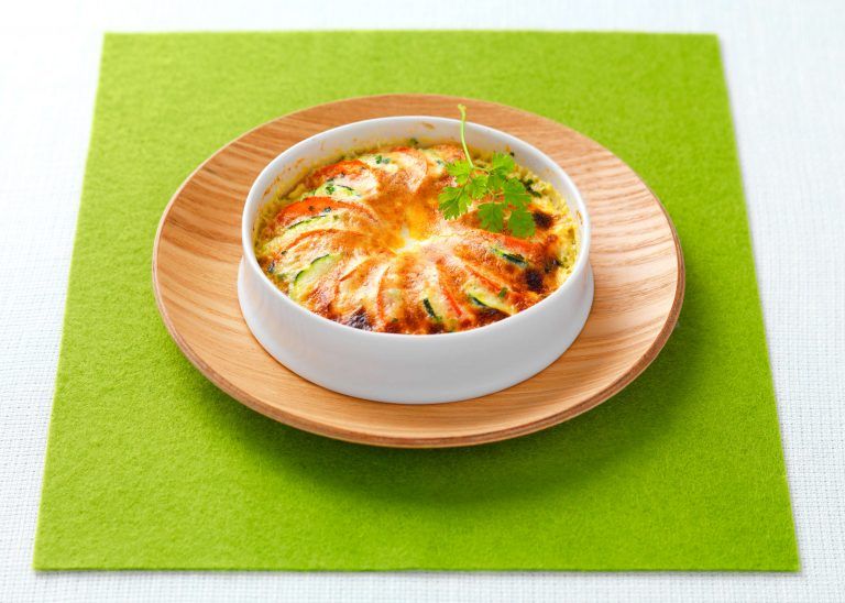 Tian de légumes crème fraîche Grand Fermage