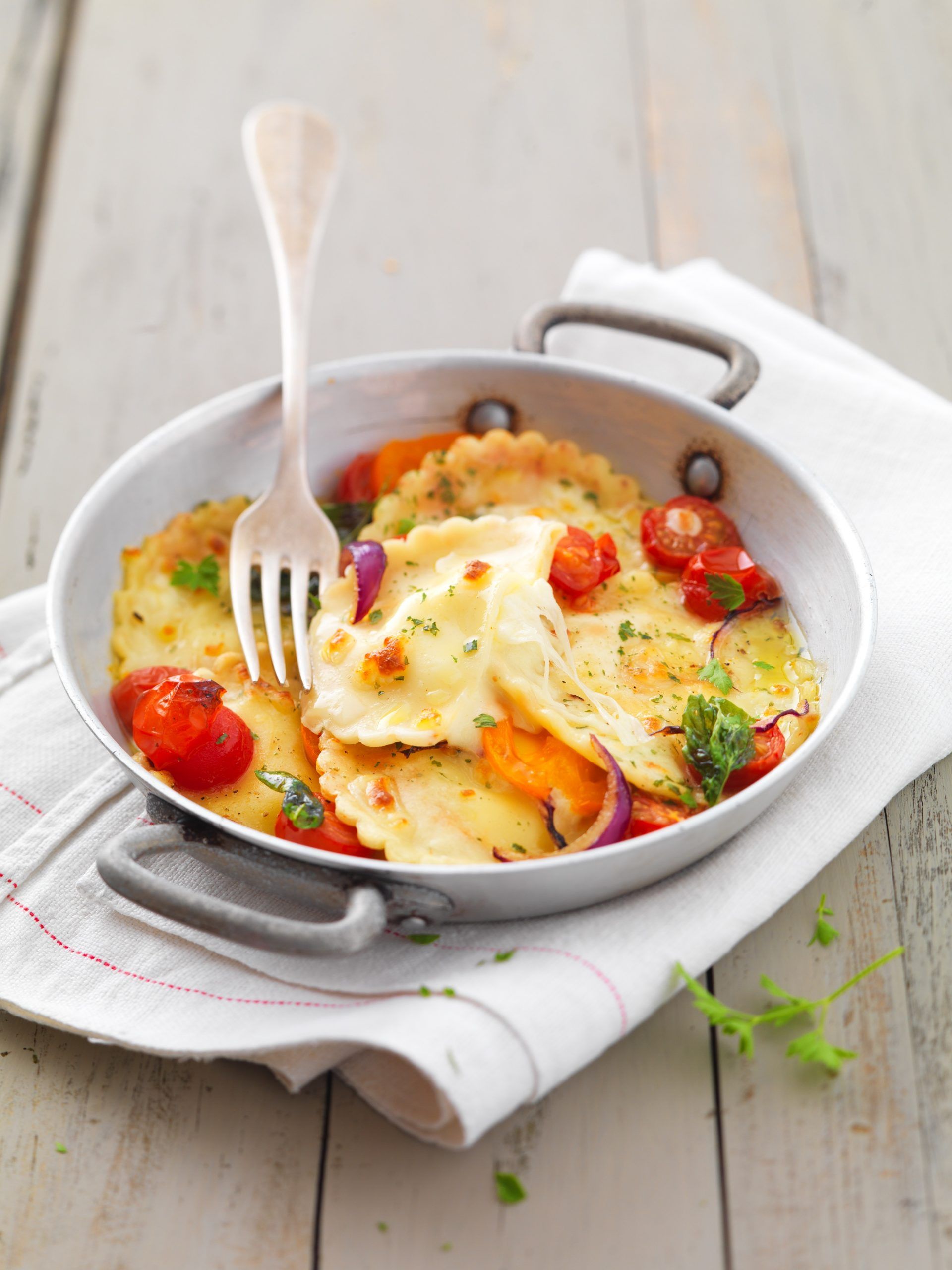 Gratin de Ravioles à l'Italienne Recette Eurial FSI