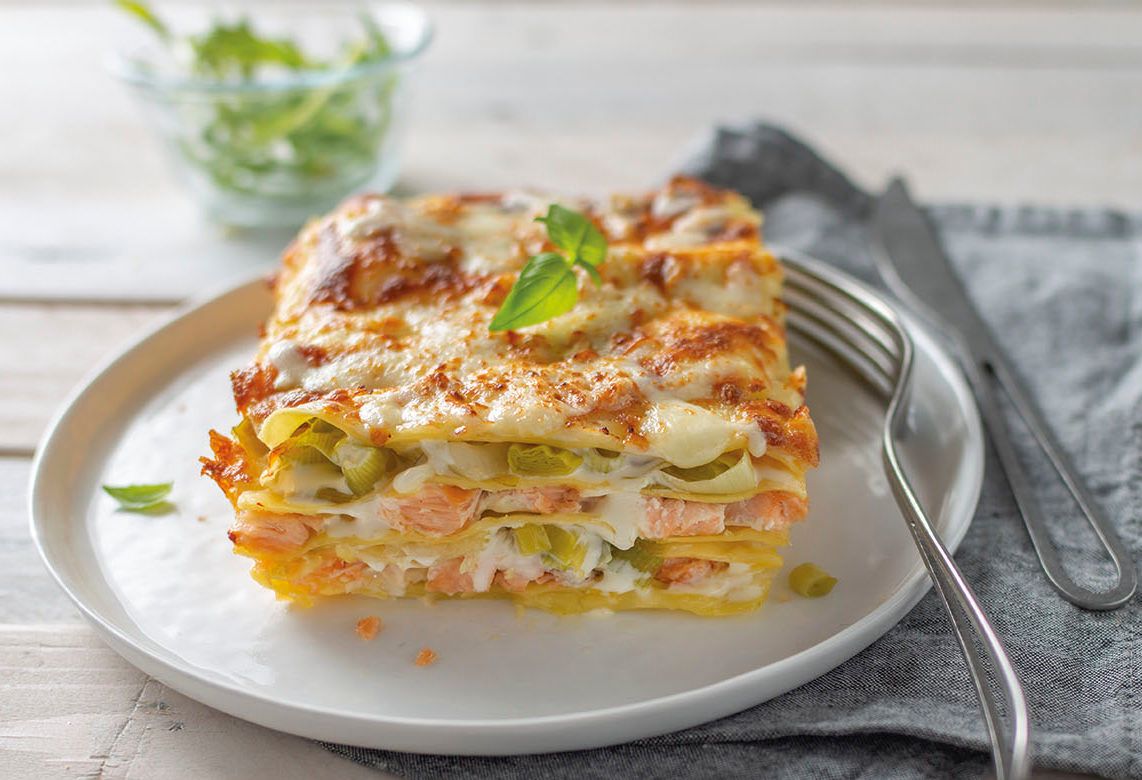 Lasagne Saumon Poireau Grand Fermage