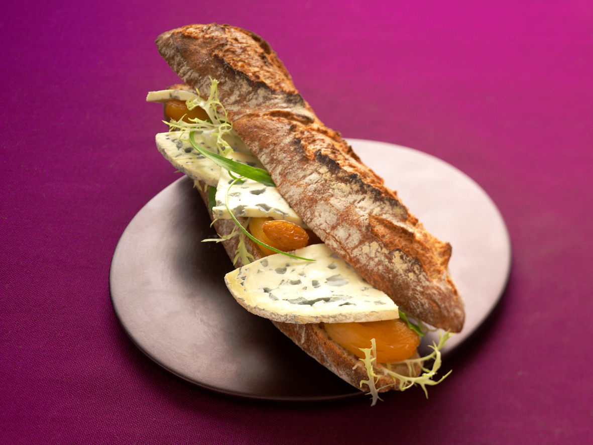 Sandwich Sucré Salé à la Fourme d'Ambert Ligueil