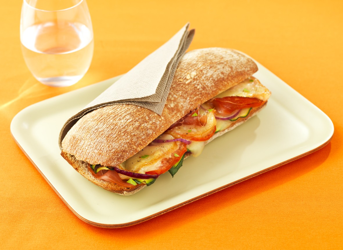 Sandwich Ciabatta au Provolone Fumé