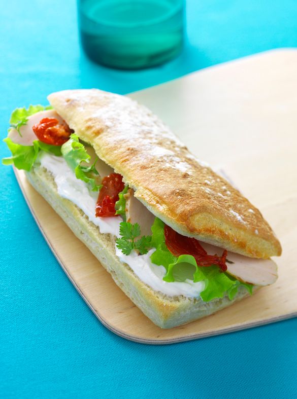 Sandwich Chèvre et Poulet