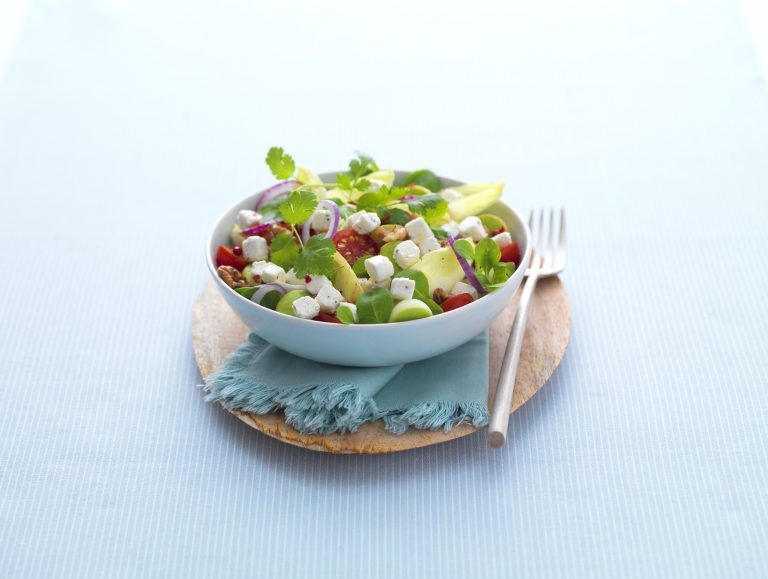 Salade d'Endives et Cubes de Vache Ail et Fines Herbes