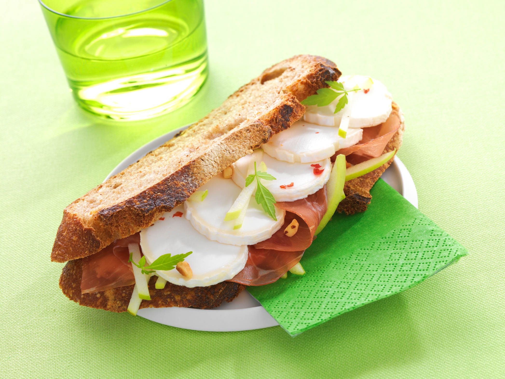 Sandwich Chèvre Bacon Recette Eurial FSI