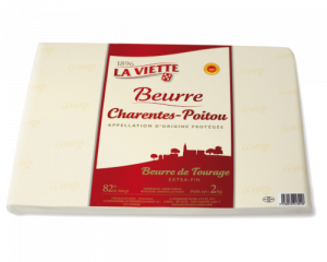 Beurre de tourage 82% MG La Viette