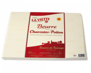 Beurre de tourage 82% MG La Viette