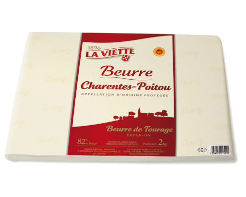 Beurre Charentes-Poitou - Produits laitiers AOP