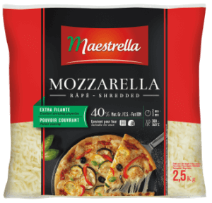 Mozzarella_Maestrella_rapé_2,5 kg