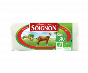 Bûchette de chèvre affiné BIO 180 g Soignon