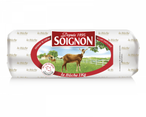 Bûche de Chèvre emballée 1 kg Soignon