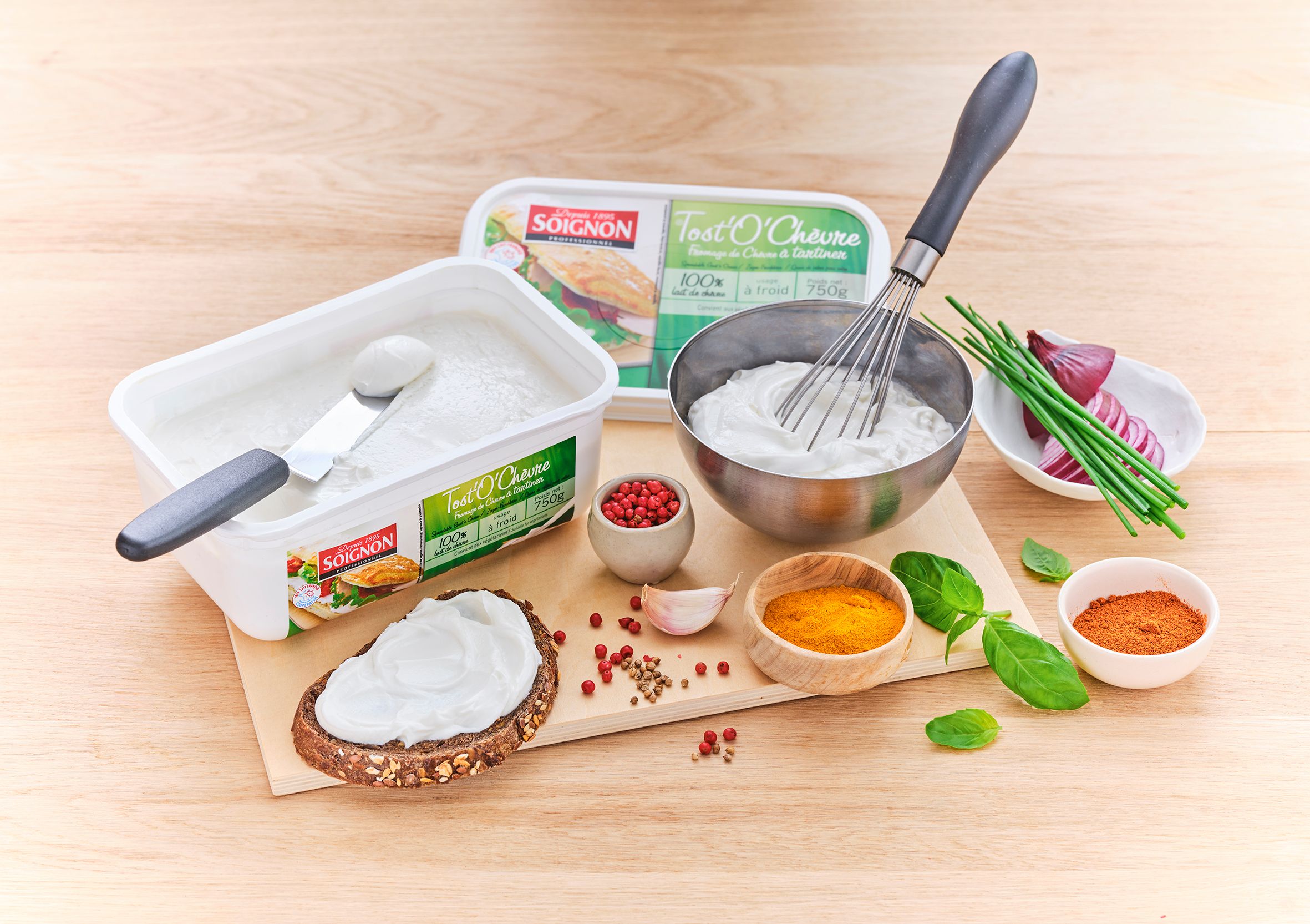 Image présentant recette, produit ou page