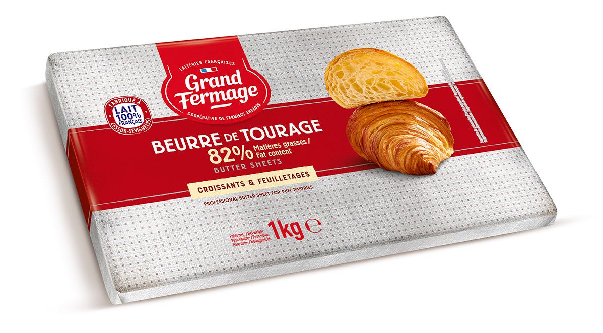 Beurre de tourage 82% MG