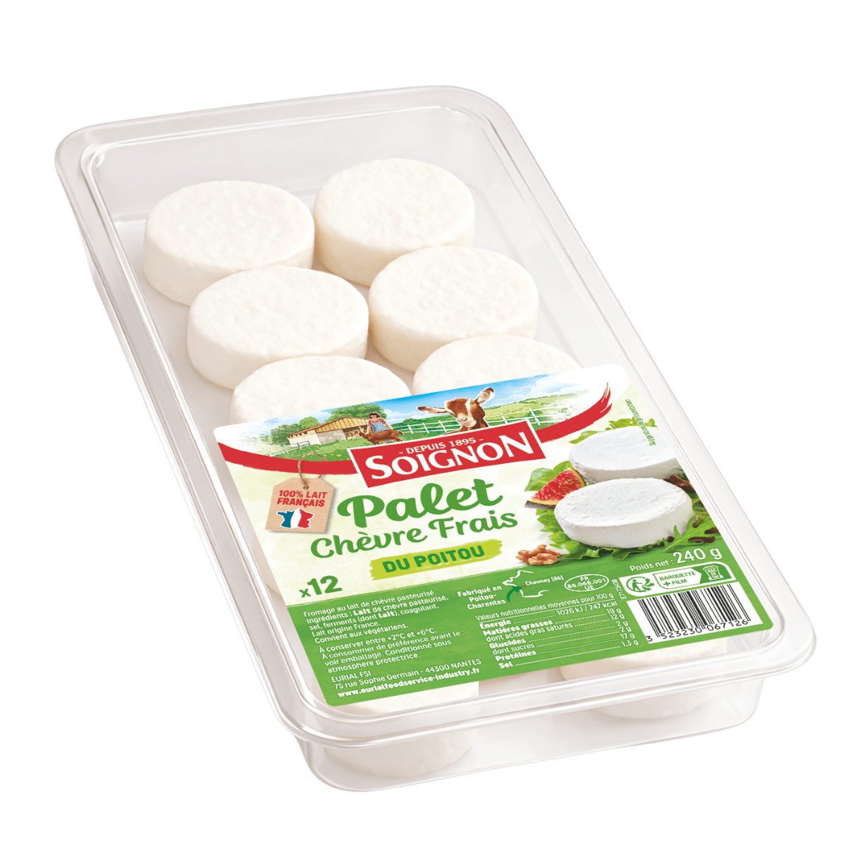 Image présentant recette, produit ou page